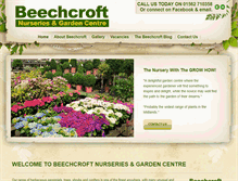 Tablet Screenshot of beechcroft.com